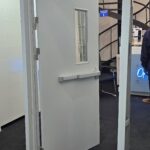 Fire-Rated Steel Single Entry Door