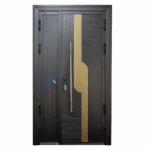 Gold Knight Decorative Double Door