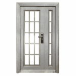 French Style Steel Security Double Door